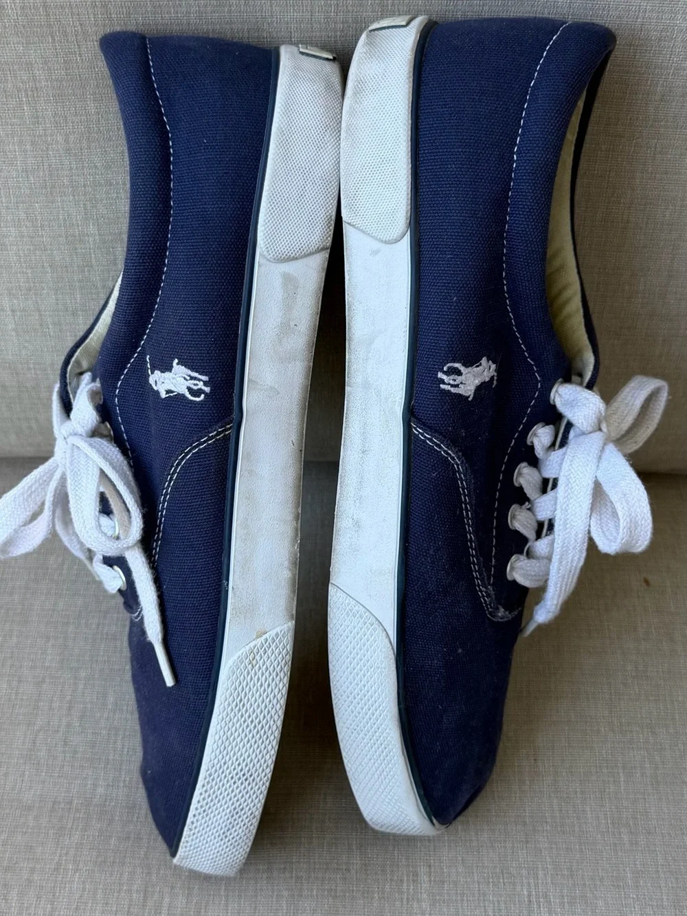 Polo Ralph Lauren Shoes Forestmont Canvas Sneakers Mens Size 12